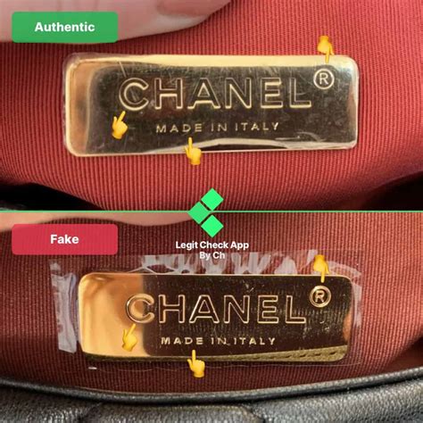 chanel gabrielle real vs fake|chanel counterfeit logo.